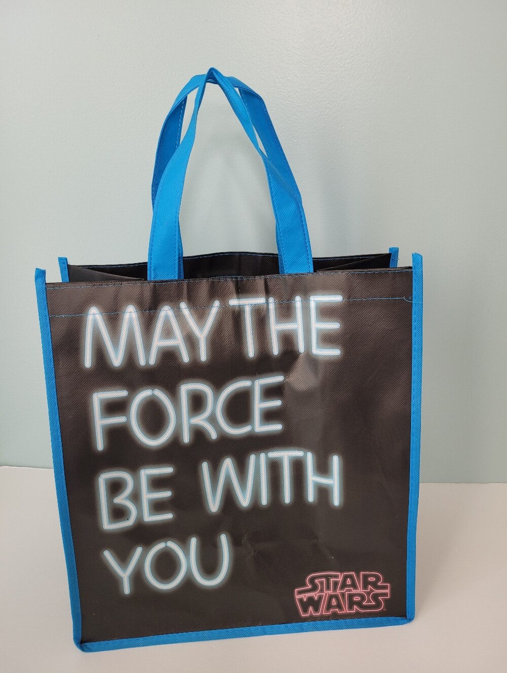 Star Wars Tote Bag Trick Or Treat Halloween May The Force Be Reusable Lucasfilm